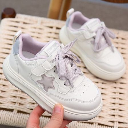 儿童板鞋时尚休闲鞋2026春季新款女孩童鞋中大童防滑单鞋韩版鞋子