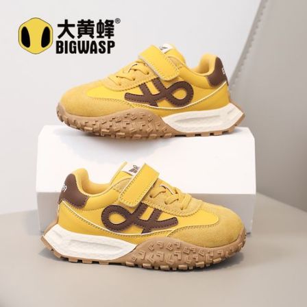 大黄蜂秋季儿童鞋2026春季新款男童校园运动鞋女童户外跑步鞋潮鞋