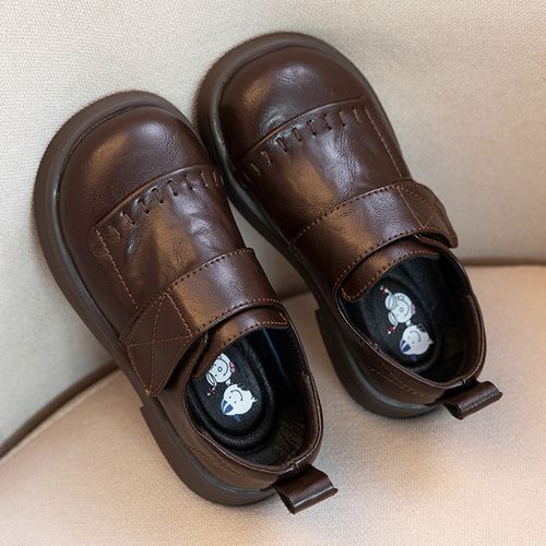 软真皮英伦风儿童小皮鞋女童2026春季新款复古乐福鞋百搭JK单鞋主图