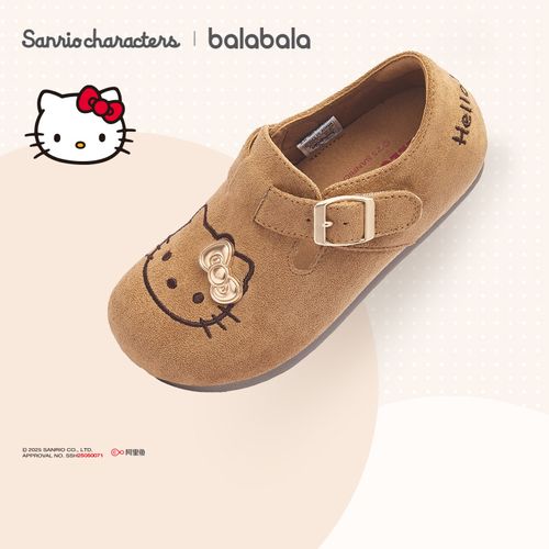 【三丽鸥IP】巴拉巴拉童鞋女童公主鞋复古勃肯鞋舒适秋冬新款鞋子主图