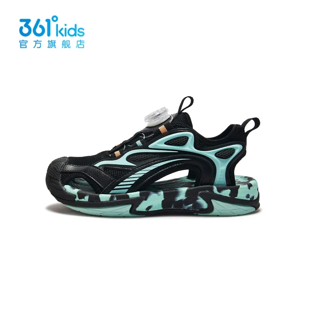 361°kids男童休闲包头沙滩凉鞋儿童夏季新款中大童防滑耐磨凉鞋主图