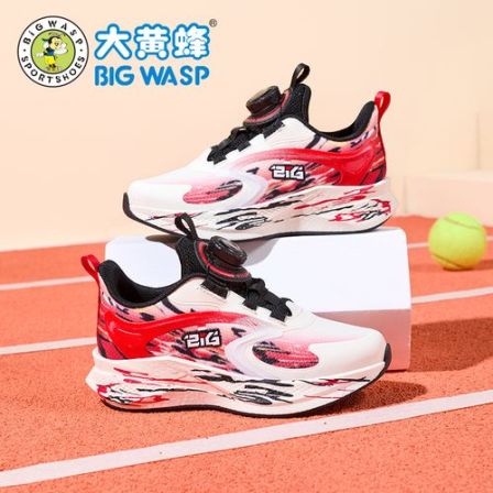 大黄蜂童鞋儿童运动鞋春季新款网面透气休闲鞋轻便大码男童跑步鞋