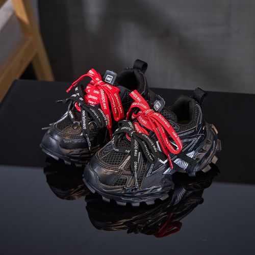 儿童运动鞋2025秋季新款女童老爹鞋软底男童厚底中大童休闲跑步鞋主图