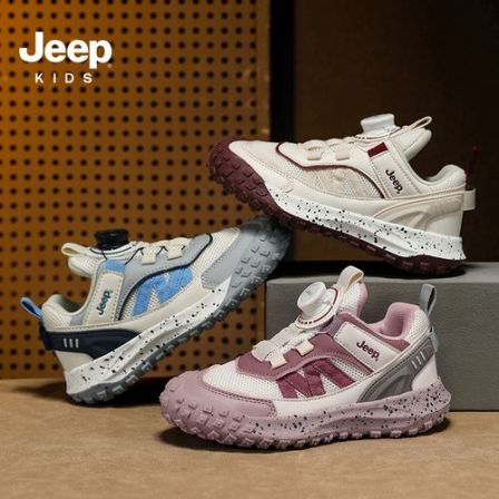 吉普童鞋儿童四季软底运动鞋男童女童休闲舒适时尚百搭运动童鞋
