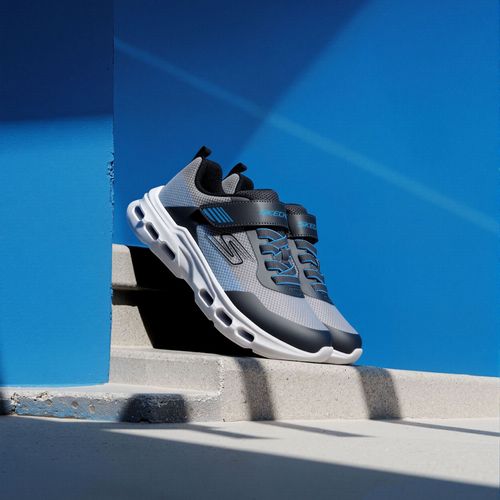 【闪电熊】斯凯奇官方马年男女童魔术贴运动鞋轻便舒适减震跑步鞋主图