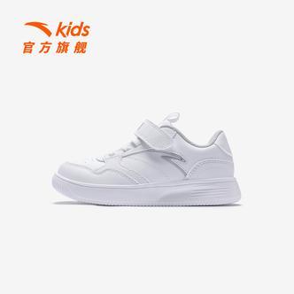 安踏儿童男女小童板鞋2026年新款防滑耐磨儿童小白鞋休闲经典板鞋