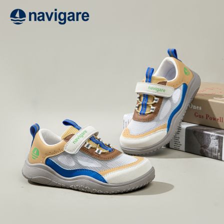 Navigare/纳维凯尔儿童户外鞋2026春魔术贴童鞋轻便透气运动鞋