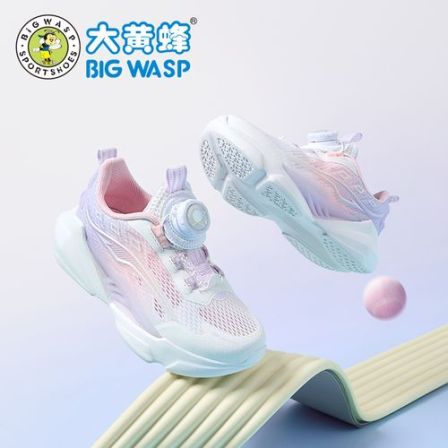 大黄蜂童鞋儿童运动鞋夏季网面女童透气跑步鞋防滑耐磨学生休闲鞋