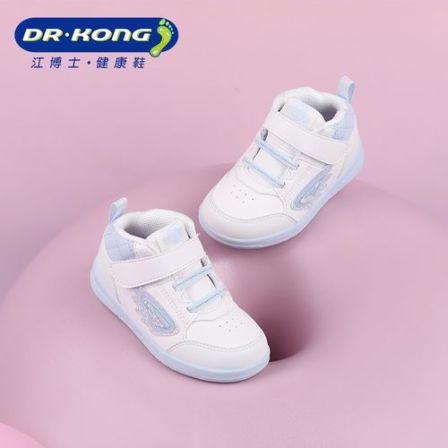 Dr.Kong/江博士童鞋冬季女童二段高帮加厚保暖防滑学步鞋B1404945