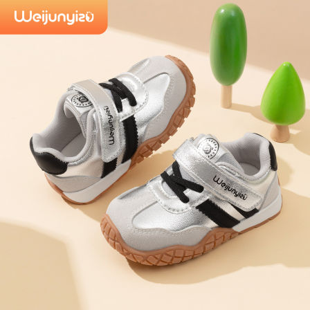 炜俊亿足儿童鞋子男童运动鞋2026新款宝宝鞋子春季户外透气机能鞋