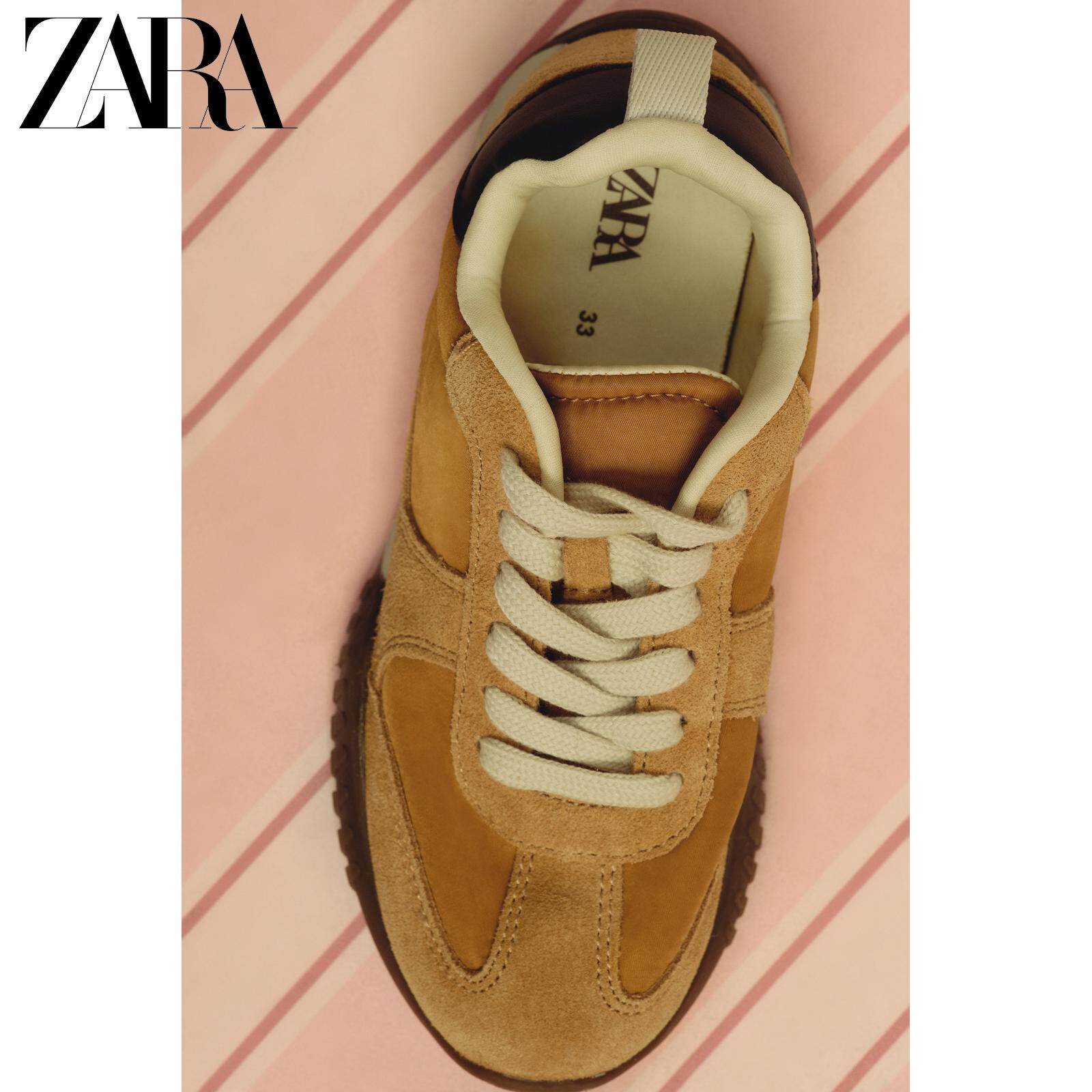 ZARA25冬季新品 童鞋男童 新年系列休闲拼接运动鞋 4362730 305主图