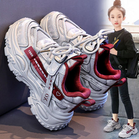 官网C&K童鞋女童2026春季新款儿童公主运动鞋女孩跑步爆款老爹鞋