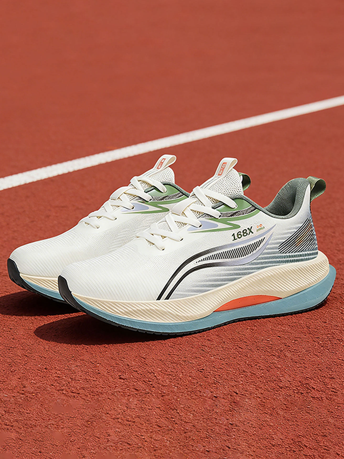 大尺码48男士鞋子网面透气青少年运动鞋超轻减震学生男款竞速跑鞋主图