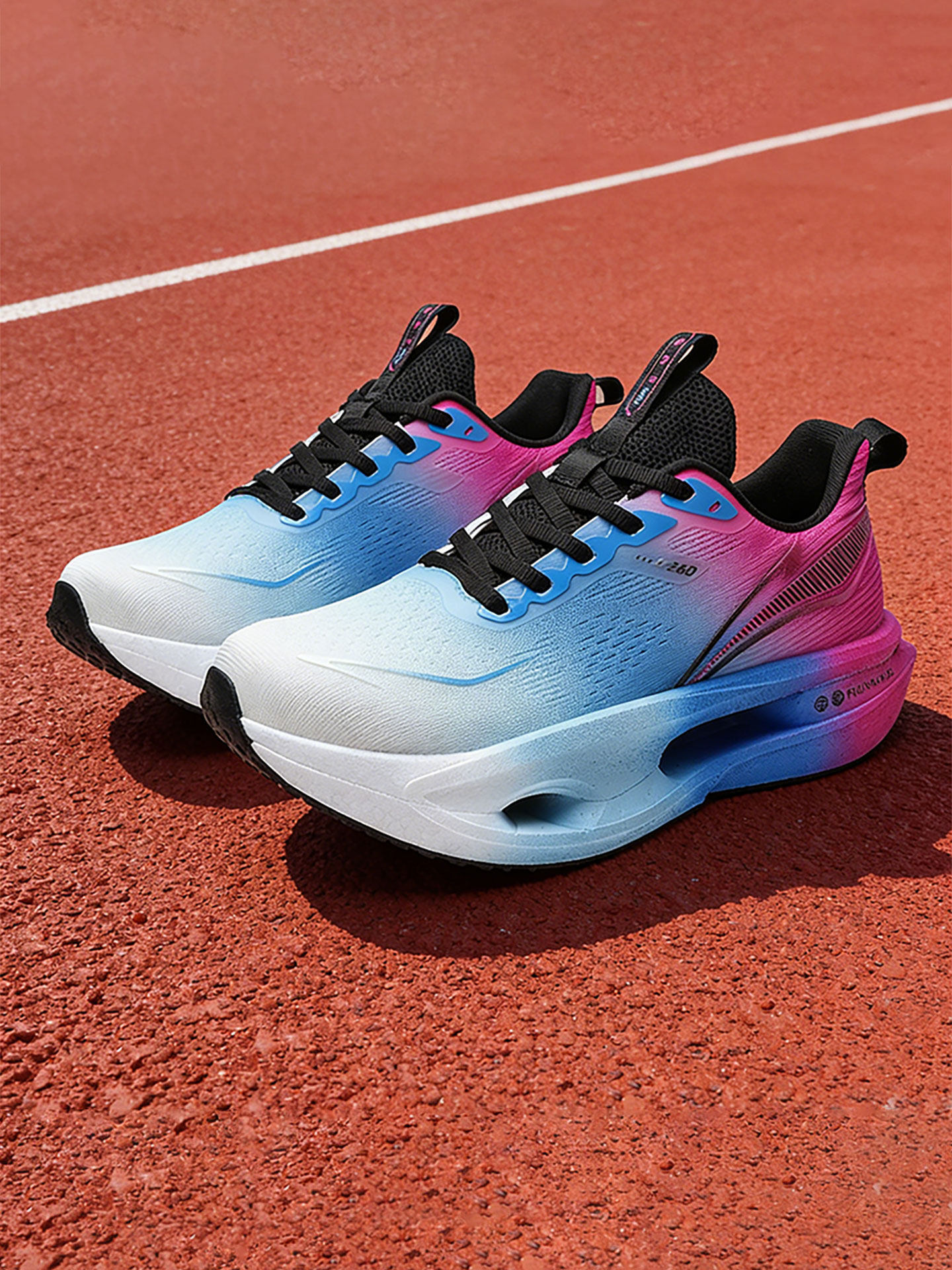 渐层色运动鞋男青少年潮流减震防滑男生大童软底不累脚跑鞋无碳板主图