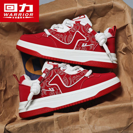回力男鞋2026新款春季情侣爆款潮鞋休闲本命年大红色潮流运动板鞋