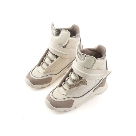 27QUAI GROSMOTT YETI系列小雪怪坡跟运动鞋增高休闲鞋子女25冬季