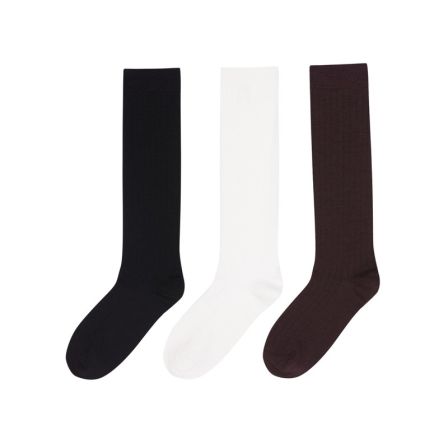 LESS休闲简约含绵羊毛高筒袜百搭堆堆袜长袜3O9R34400