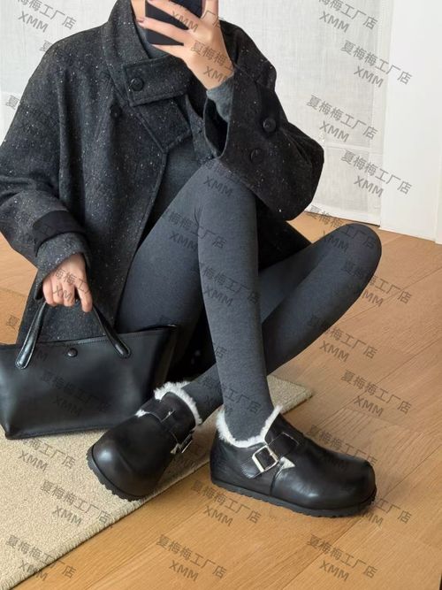 XMM.《牛皮勃肯鞋》冬款时尚百搭潮流舒适休闲款牛皮勃肯鞋-V831-15主图