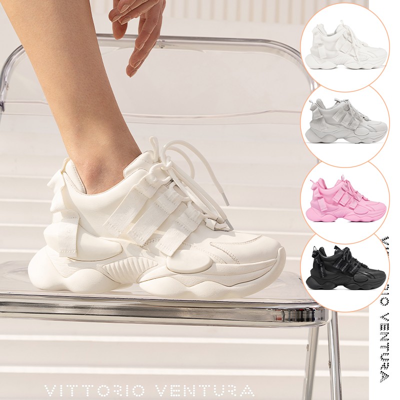 VITTORIO VENTURA 薇薇燃增高厚底百搭老爹鞋主图