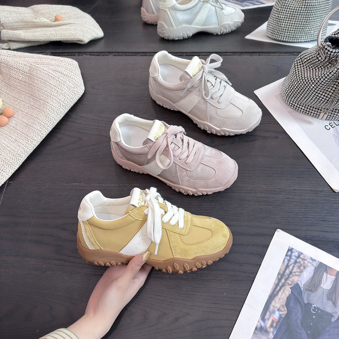 千之恋现货欧若风增高6CM2025秋季透气厚底软底百搭气质女鞋5687主图