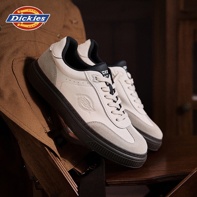 Dickies2026冬季新款男士德训鞋低帮系带透气百搭运动时尚休闲鞋主图
