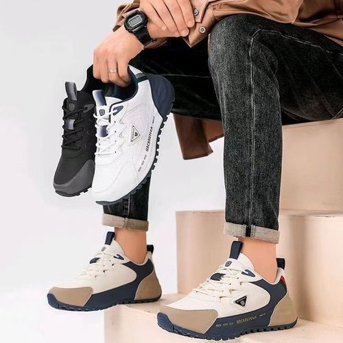 【手工定制】全皮面时尚休闲百搭情侣款保暖增高帕拉鞋防主图