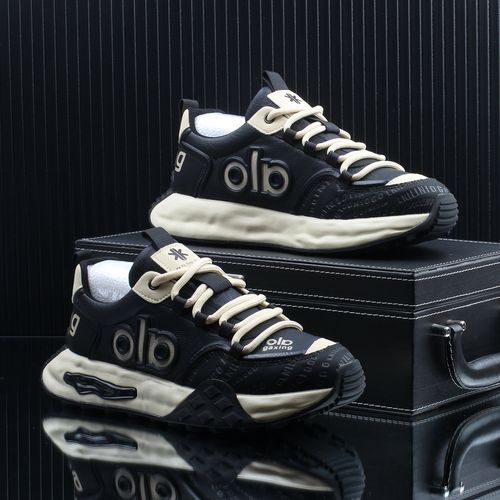 高级感潮牌运动休闲阿甘老爹鞋男款2025冬季新款加绒保暖增高男鞋主图