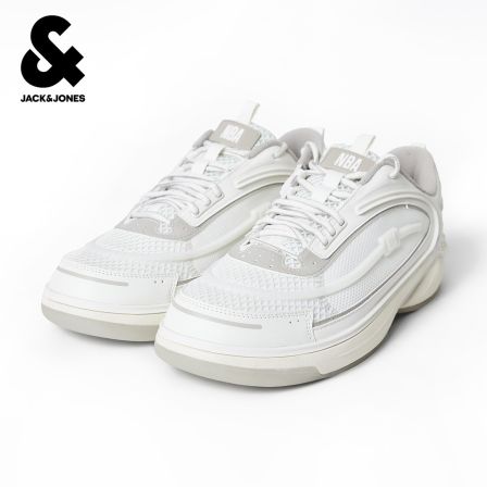 杰克琼斯男装时尚潮流百搭配饰休闲运动鞋NBA联名复古风格男鞋