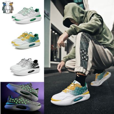 【仁汇优品X】暴力熊轻奢时尚潮鞋炫酷荧光男女同款休闲鞋B105