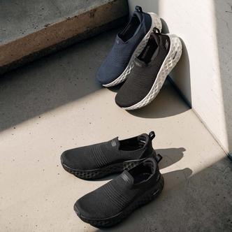 斯凯奇官方男鞋一脚蹬低帮运动鞋透气舒适通勤休闲健步鞋217115