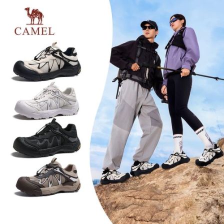 【云山2AIR】骆驼云山系列新款防撞抓地轻户外厚底情侣徒步鞋