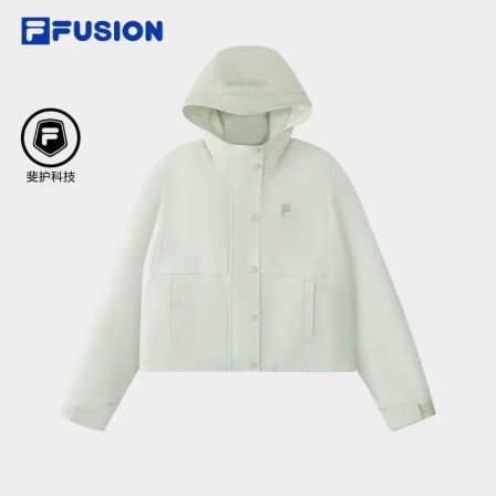 斐乐女款梭织外套【宽松时尚】春季新款连帽休闲百搭T11W625701F