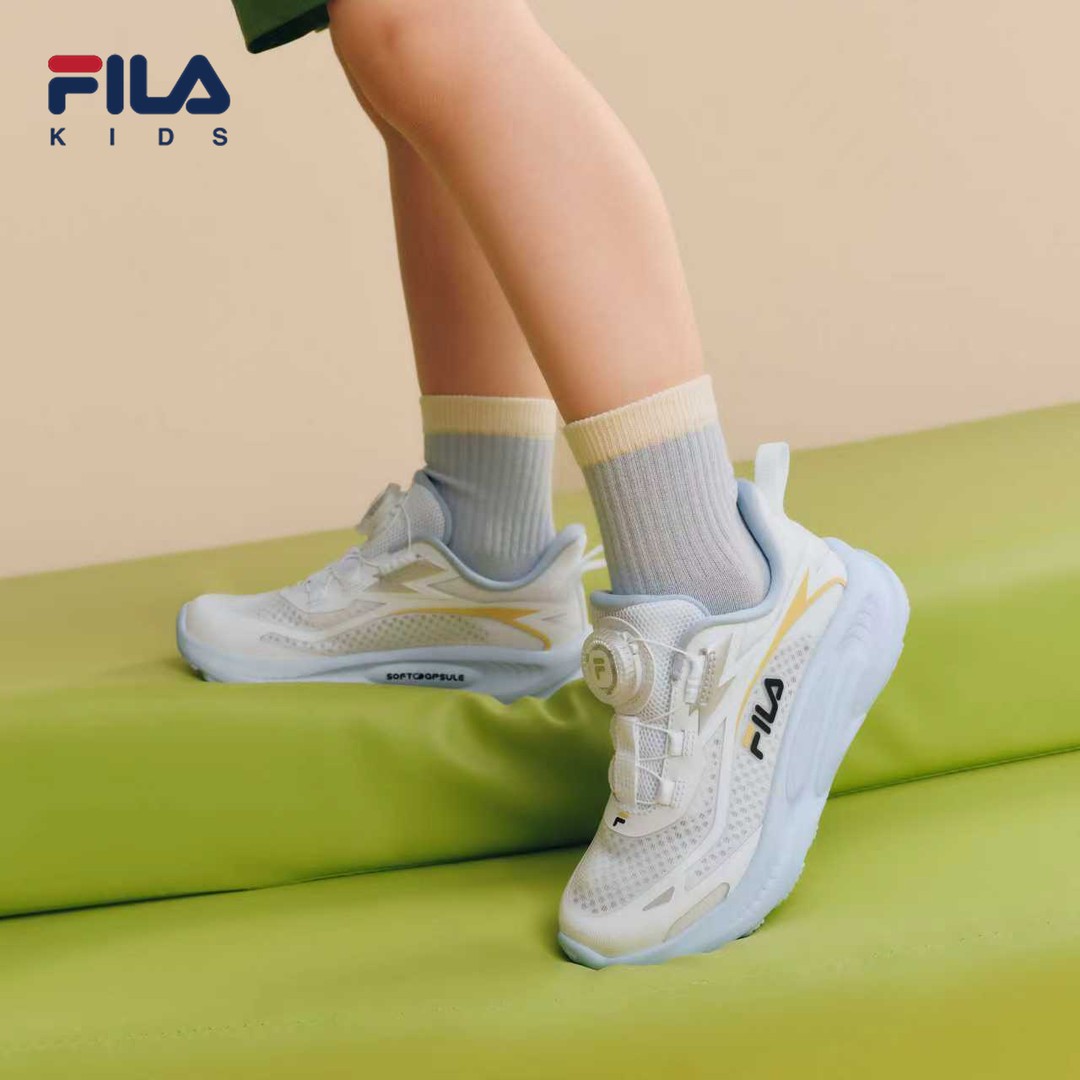 【斐乐儿童】26春夏新款小童超跑鞋超能运动跑鞋透气防滑K54B622102主图