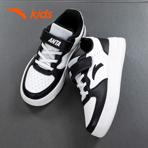 安踏儿童运动鞋小白鞋男童板鞋小学生经典百搭儿童休闲鞋运动板鞋主图