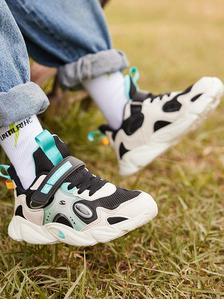 【烈儿超级年货节】哈比熊男童运动鞋户外休闲防滑舒适耐磨AS7731主图