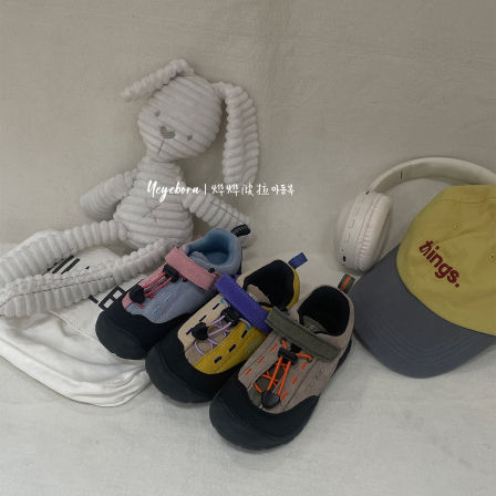 JBM童鞋男童软底牛皮休闲鞋2026春季儿童防踢运动鞋板鞋登山鞋子