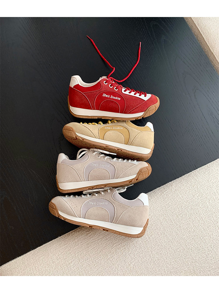 【苏茵茵】阿甘小弯月~5.5cm内增高户外鞋登山运动休闲鞋女德训鞋主图