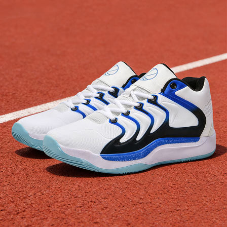 运动鞋男鞋初中生透气耐磨篮球鞋稳定防滑青少年男生日常慢跑鞋子