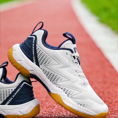 男生鞋子青少年运动鞋薄款透气羽毛球鞋超软轻便牛筋底网球鞋男鞋