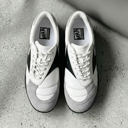 MRA足球薄底鞋男2026新款歪鞋舌训练板鞋复古运动休闲潮鞋子春季