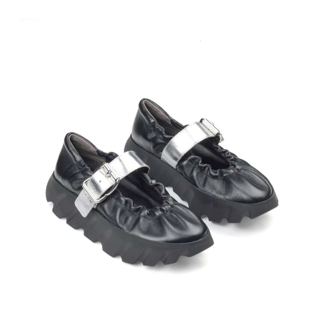 4CCCCEES 项小七 设计师品牌26早春新品休闲时尚厚底芭蕾舞鞋外穿主图