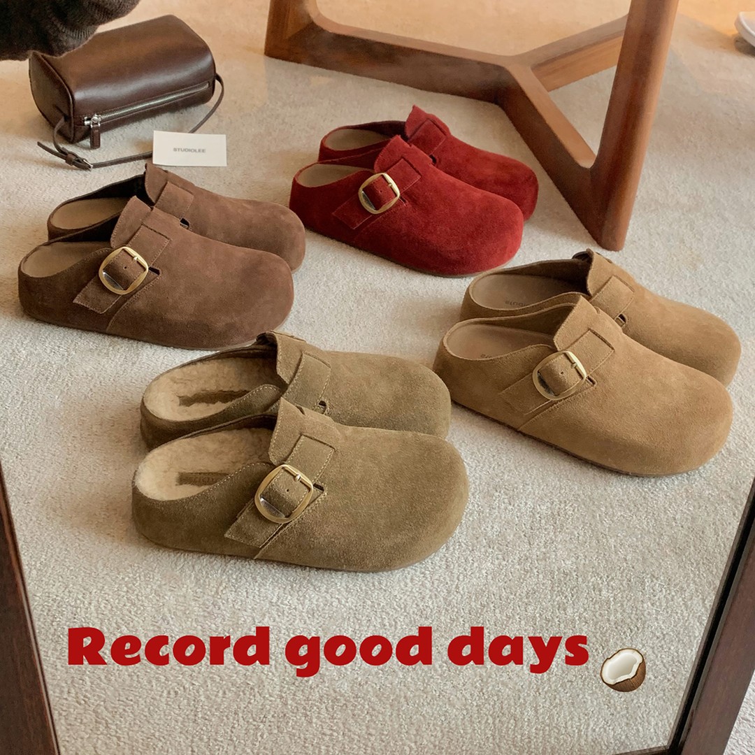 13号【直播间微瑕疵】葡萄妈Studiolee 售完即止 勃肯半拖鞋主图