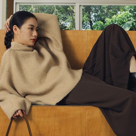 TUSCAN'S潮流高帮鞋圆头时尚英伦风女纯色耐脏秋季时代双鱼309