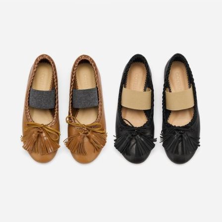 COTEMP设计师品牌 流苏奶奶鞋气质时尚女 DSC买手店 BY6C16055