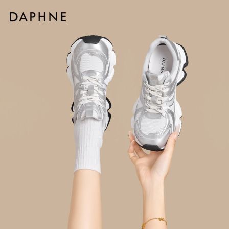 达芙妮厚底老爹鞋女2026新款春季今年流行巨好看显脚小休闲运动鞋