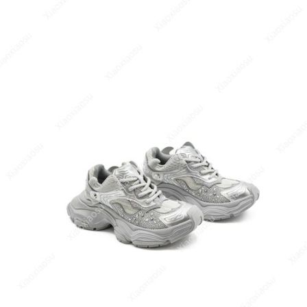 【银光】潮走秀老爹鞋厚底时尚休闲鞋运动百搭XDXAB03