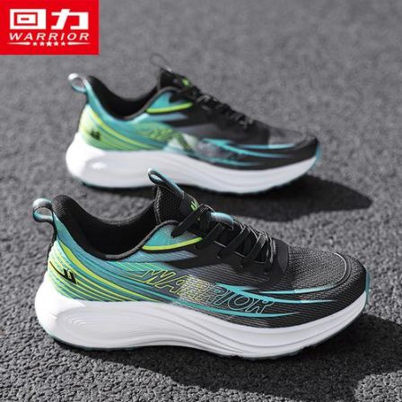 回力男士网鞋运动鞋休闲轻便网面软底春季跑步减震针织鞋子男款