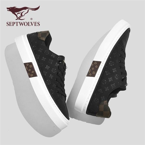 七匹狼男士帆布鞋一脚蹬官方正品布鞋薄款百搭板鞋潮流休闲鞋男鞋主图