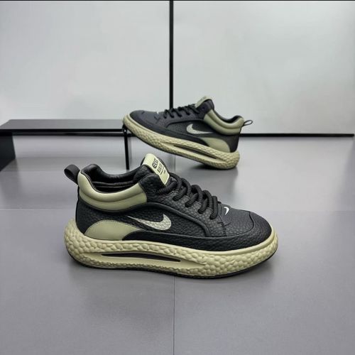 轻奢男鞋2026新款春季中邦韩版休闲鞋轻便百搭软底舒适减震运动鞋主图