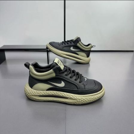 轻奢男鞋2026新款春季中邦韩版休闲鞋轻便百搭软底舒适减震运动鞋